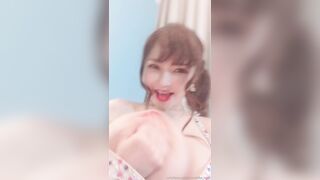 Anri_okita OnlyFans -  Big Tits and Nipple Clamping