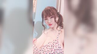 Anri_okita OnlyFans -  Big Tits and Nipple Clamping