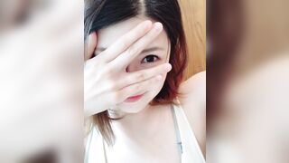 Anriokita -  Cumming on Sexy Red Nails and Fingers