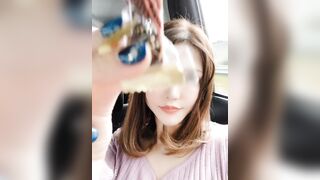 Anriokita_real Leaks -  Cumming on Sexy Feet and Toes in Fishnet Stockings