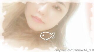 Anriokita_real Leaks -  Lesbian Threesome with Strap-On