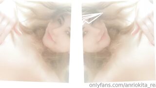 Anriokita_real Leaks -  Lesbian Threesome with Strap-On