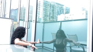 Nandopro Leaks -  Bondage and Fingering Domination with Leather Gloves