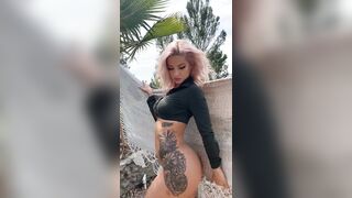 Nandopro Leaks -  Busty Babe's Sensual Masturbation and Orgasm with Hitachi Wand