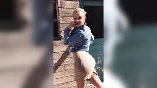 nando_pro -  Big Tit Babe's Sensual Masturbation and Orgasm with Hitachi Wand and Oil