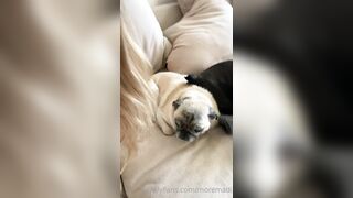 Maditown Leaks -  DP Action With Two Big Dildos And A Tight Pussy