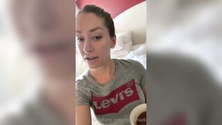 Maditown Leaks -  DP Action With Two Big Dildos And A Tight Pussy