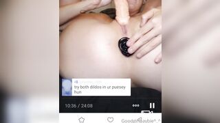 Goodgirlbaybie Leaks -  Squirt Show Making a Huge Mess and Cumming Hard