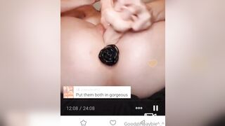 Goodgirlbaybie Leaks -  Squirt Show Making a Huge Mess and Cumming Hard