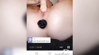 Goodgirlbaybie Leaks -  Squirt Show Making a Huge Mess and Cumming Hard