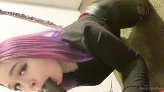 Bigbootypage420 -  Ebony Beauty with Huge Tits Gets Tied Up and Used for Pleasure