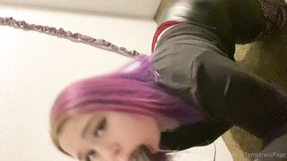 Bigbootypage420 -  Ebony Beauty with Huge Tits Gets Tied Up and Used for Pleasure