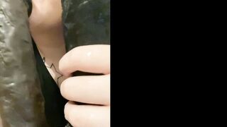 Bigbootypage420 -  Horny Ebony Babe Gets Her Pussy Pounded Hard on the Couch