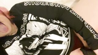 Temptress119 OnlyFans -  Busty Ebony Babe Gets Her Pussy Filled with Cum