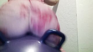 Temptress119 OnlyFans -  Tempting Ebony Babe in Stockings Gets Fucked Hard on the Bed