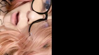 TemptressXclusive Leaked Horny Ebony Babe in Lingerie Plays with Herself in the Shower