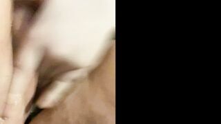 TemptressXclusive Leaked Horny Ebony Babe in Lingerie Plays with Herself in the Shower