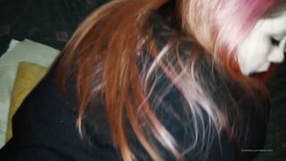 TemptressXclusive Leaked Hot Ebony Babe in Fishnets Fingers Her Wet Pussy