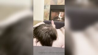 AnnaPlusOne Leaks -  Threesome with a random stranger from the bar