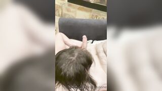 AnnaPlusOne Leaks -  Threesome with a random stranger from the bar