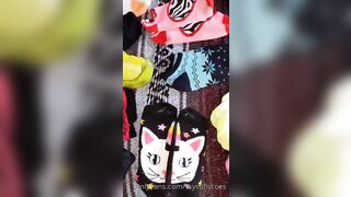 Tay s Tiny Toes OnlyFans -  Dominant Mistress and Her Submissive Slave Play with Bondage Toys