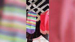 Tay s Tiny Toes OnlyFans -  Dominant Mistress and Her Submissive Slave Play with Bondage Toys