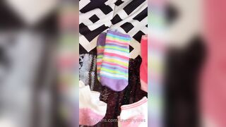 Tay s Tiny Toes OnlyFans -  Dominant Mistress and Her Submissive Slave Play with Bondage Toys