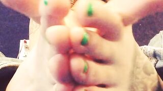 Tay s Tiny Toes OnlyFans -  Wet and Wild Shower Fun with a Busty and Wet Beauty