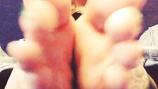 Tay s Tiny Toes OnlyFans -  Wet and Wild Shower Fun with a Busty and Wet Beauty