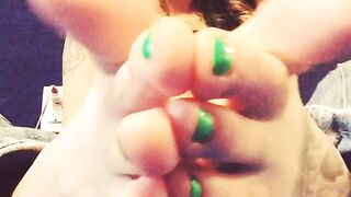 Tay s Tiny Toes OnlyFans -  Wet and Wild Shower Fun with a Busty and Wet Beauty