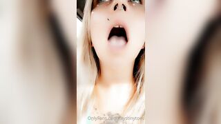Tay s Tiny Toes OnlyFans - Erotic Food Play Delight