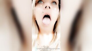 Tay s Tiny Toes OnlyFans - Erotic Food Play Delight