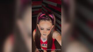 Taystinytoes Leaks -  Dominant Mistress Teases and Punishes Her Sub