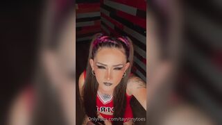 Taystinytoes Leaks -  Dominant Mistress Teases and Punishes Her Sub