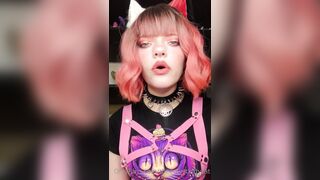 Misty Silver OnlyFans -  Drool-Filled Mouth Fetish with a Surprise Twist