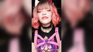 Misty Silver OnlyFans -  Drool-Filled Mouth Fetish with a Surprise Twist