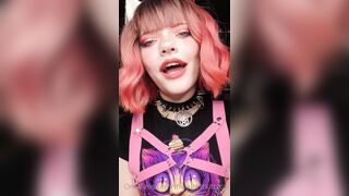 Misty Silver OnlyFans -  Drool-Filled Mouth Fetish with a Surprise Twist