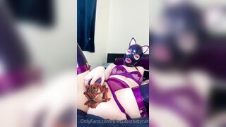 Misty Silver OnlyFans - Drool-Filled Mouth Fetish with a Surprise