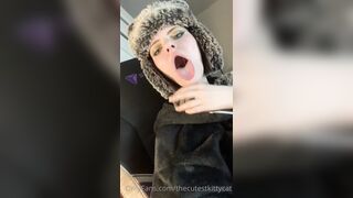 Misty Silver OnlyFans - Sensual Fantasy Dildo Play in the Living Room