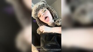 Misty Silver OnlyFans - Sensual Fantasy Dildo Play in the Living Room