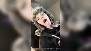 Misty Silver OnlyFans - Sensual Fantasy Dildo Play in the Living Room