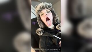 Misty Silver OnlyFans - Sensual Fantasy Dildo Play in the Living Room