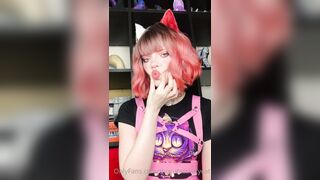 Snowcrazyfrenzy -  Ahegao Queens Sensual Lingerie Show in a G-String