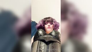 Snowcrazyfrenzy -  Sensual Dildo Play in the Shower with a Blindfold