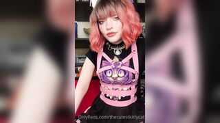 Snowcrazyfrenzy -  Tongue Tease in a Sexy Cutout Dress