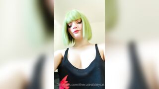 Snowcrazyfrenzy - Fantasy Dildo Play in the Shower