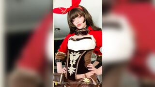 The Cutest Kitty Cat Leaked -  Tongue Tease in a Sexy Lace Top