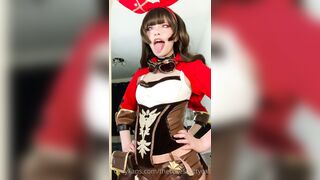 The Cutest Kitty Cat Leaked -  Tongue Tease in a Sexy Lace Top