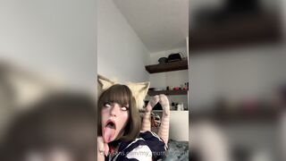 The Cutest Kitty Cat Leaked - Ahegao Queens Tempting Seduction