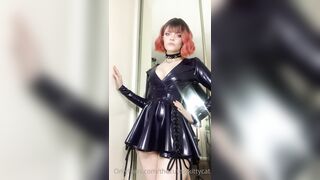 The Cutest Kitty Cat Leaked - Petplay Fun with My Master and Daddy